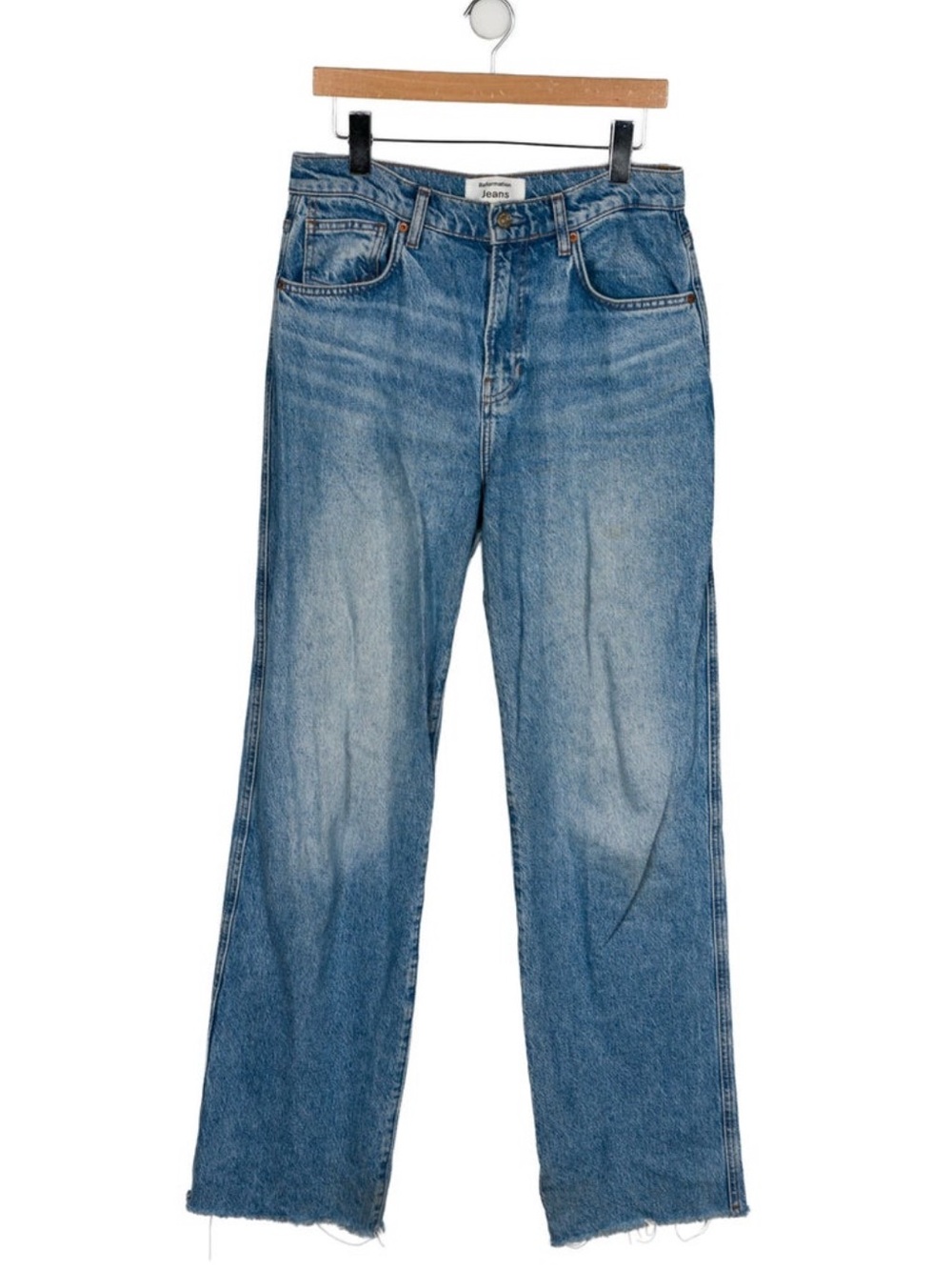 Reformation High Rise Wide Leg Jeans Size 28